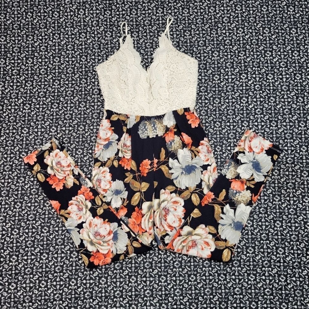 Trac Floral Jumpsuit  